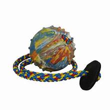 Gappay Ball on Rope w/ Rubber Stopper